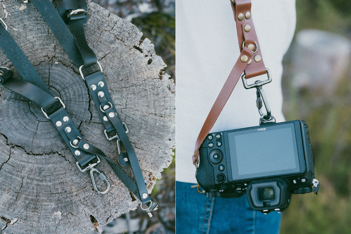 Leather Camera Straps & Cases