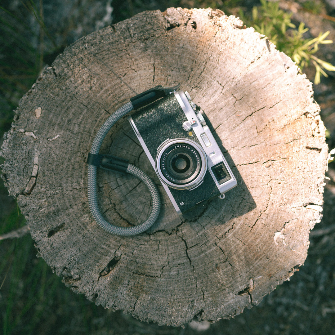 Strappy Camera Wrist Strap Grey