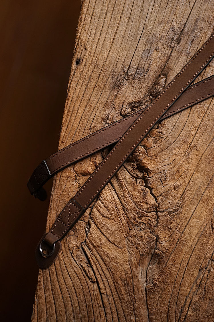 Wanaka Slimline Leather Camera Strap